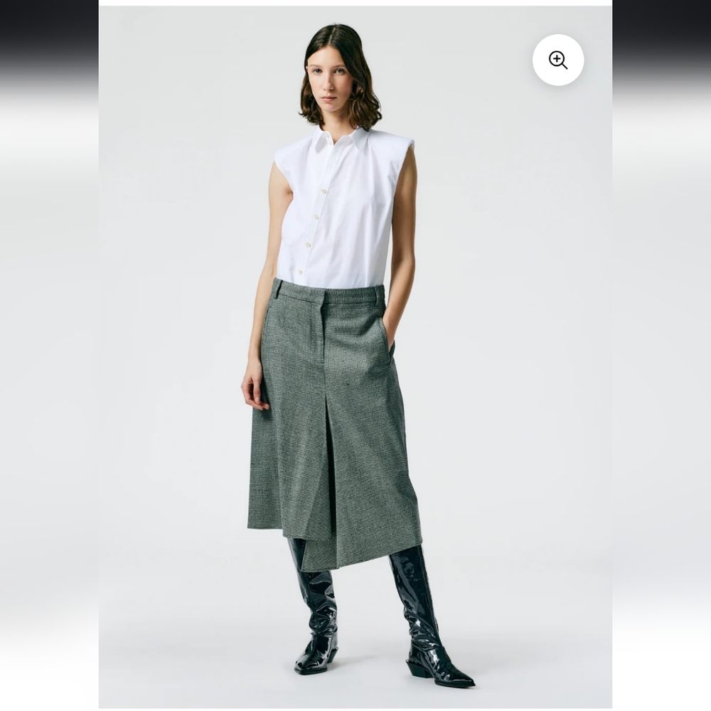 NWT houndstooth skirt